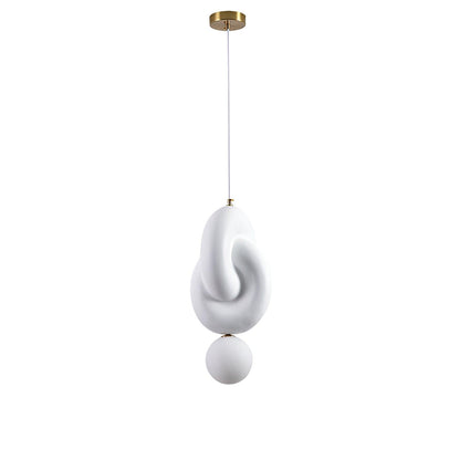 Spira Lumina Pendant Lamp Dia 8.7″ x H 13.8″ / Dia 22cm x H 35cm / White Pendant light