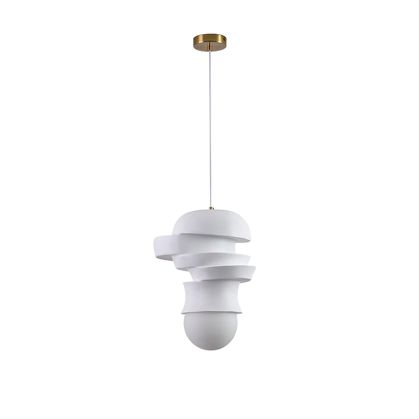 Spira Lumina Pendant Lamp Dia 11.8″ x H 11″ / Dia 30cm x H 28cm / White Pendant light