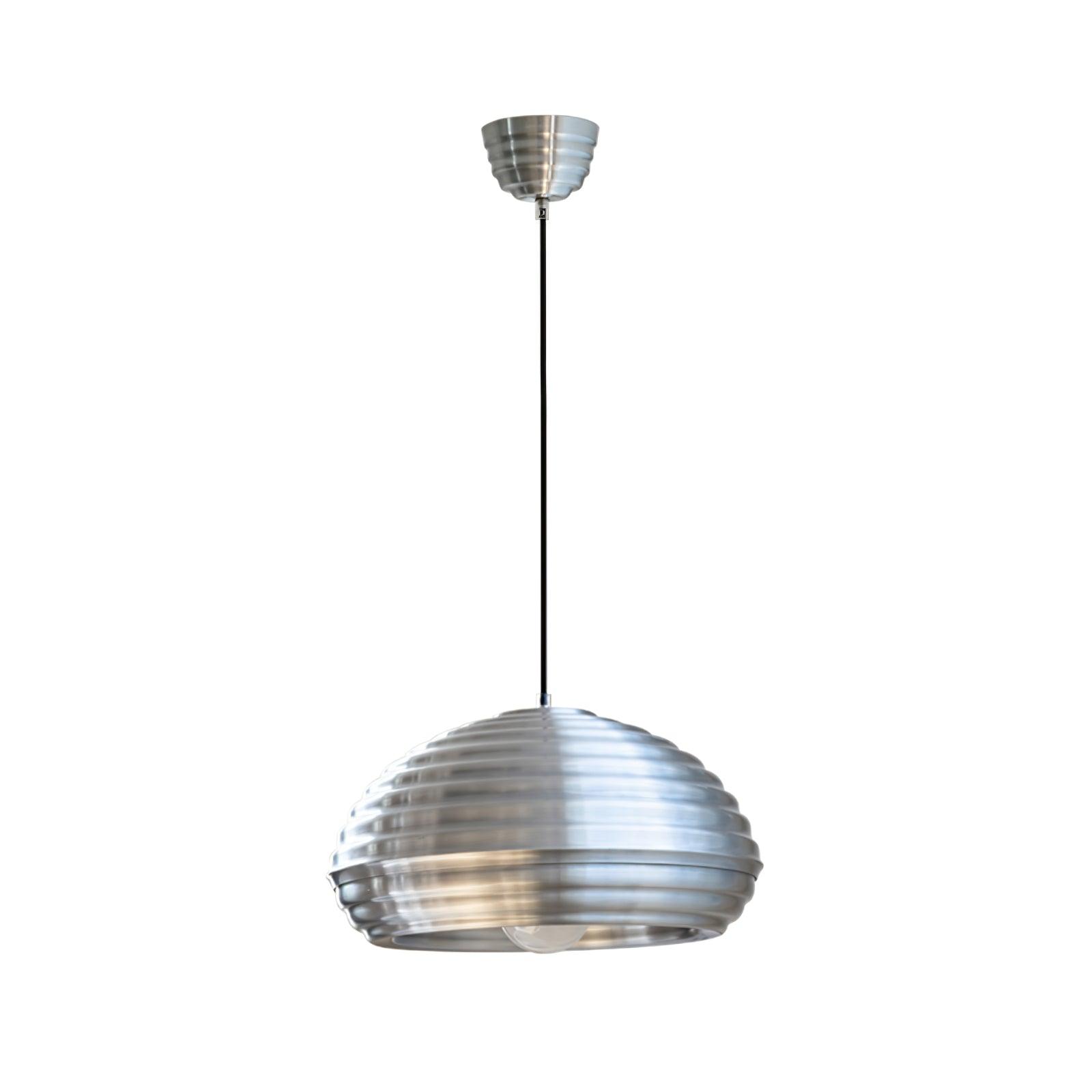Splugen Pendant Lamp Dia 15.7″ x H 7.9″ / Dia 40cm x H 20cm / Silver Pendant light