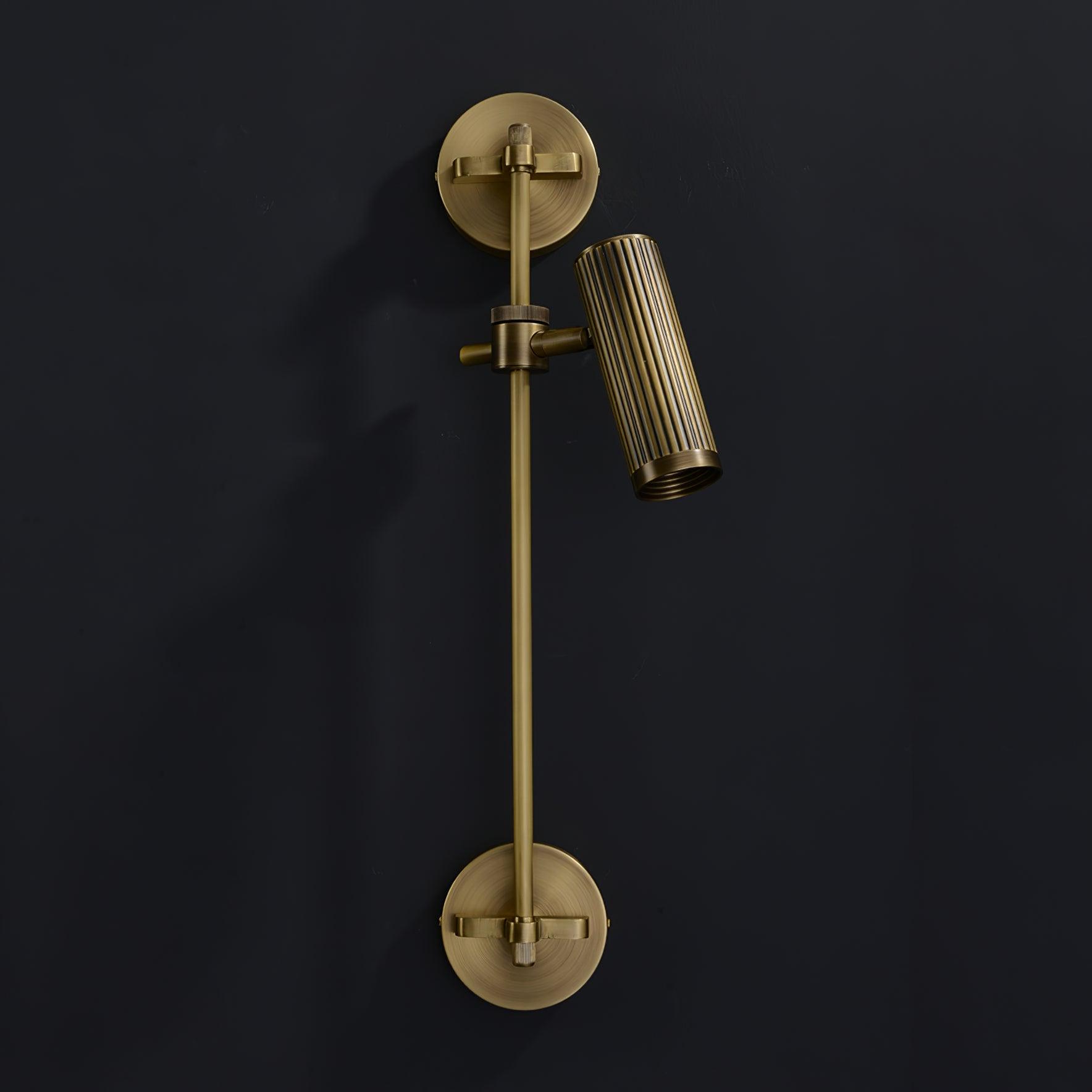 Spot Rail Wall Light 1 head Dia 6.7″ x H 21.7″ / Dia 17cm x H 55cm / Bronze Wall lamp