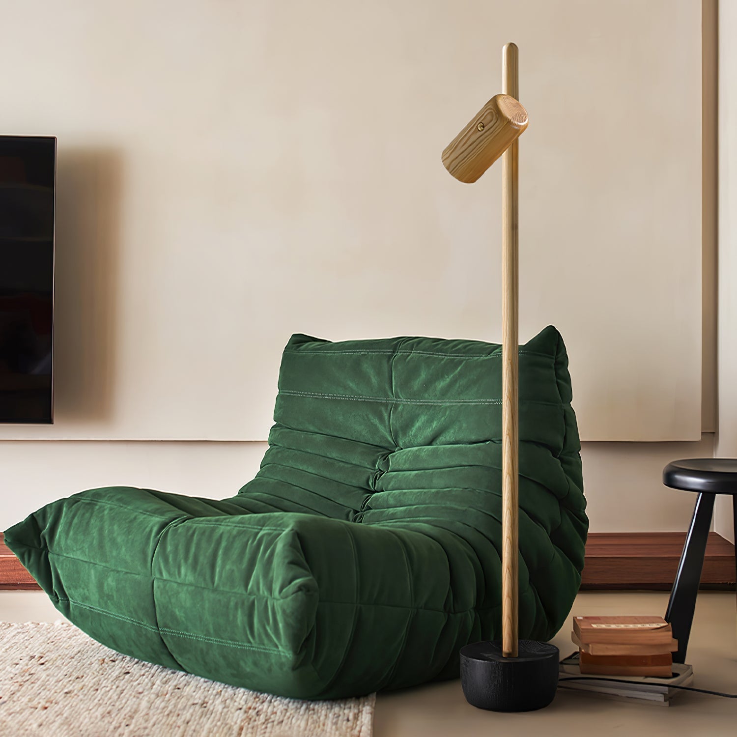Spotlight Wood Floor Lamp Floor lamp