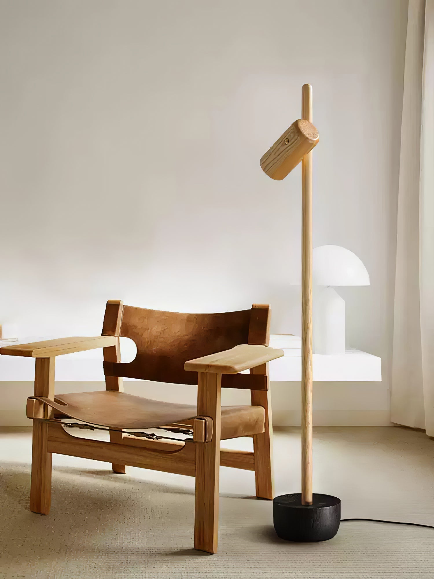Spotlight Wood Floor Lamp Floor lamp