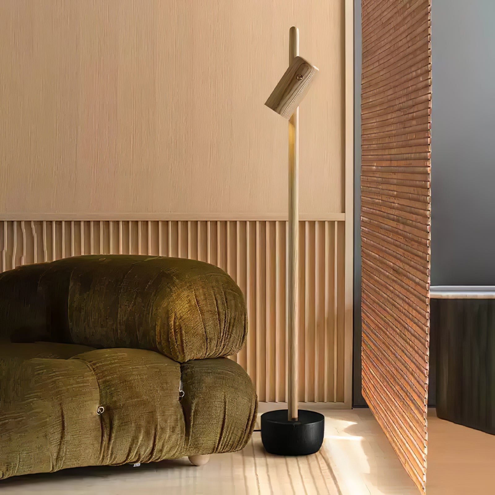 Spotlight Wood Floor Lamp Floor lamp