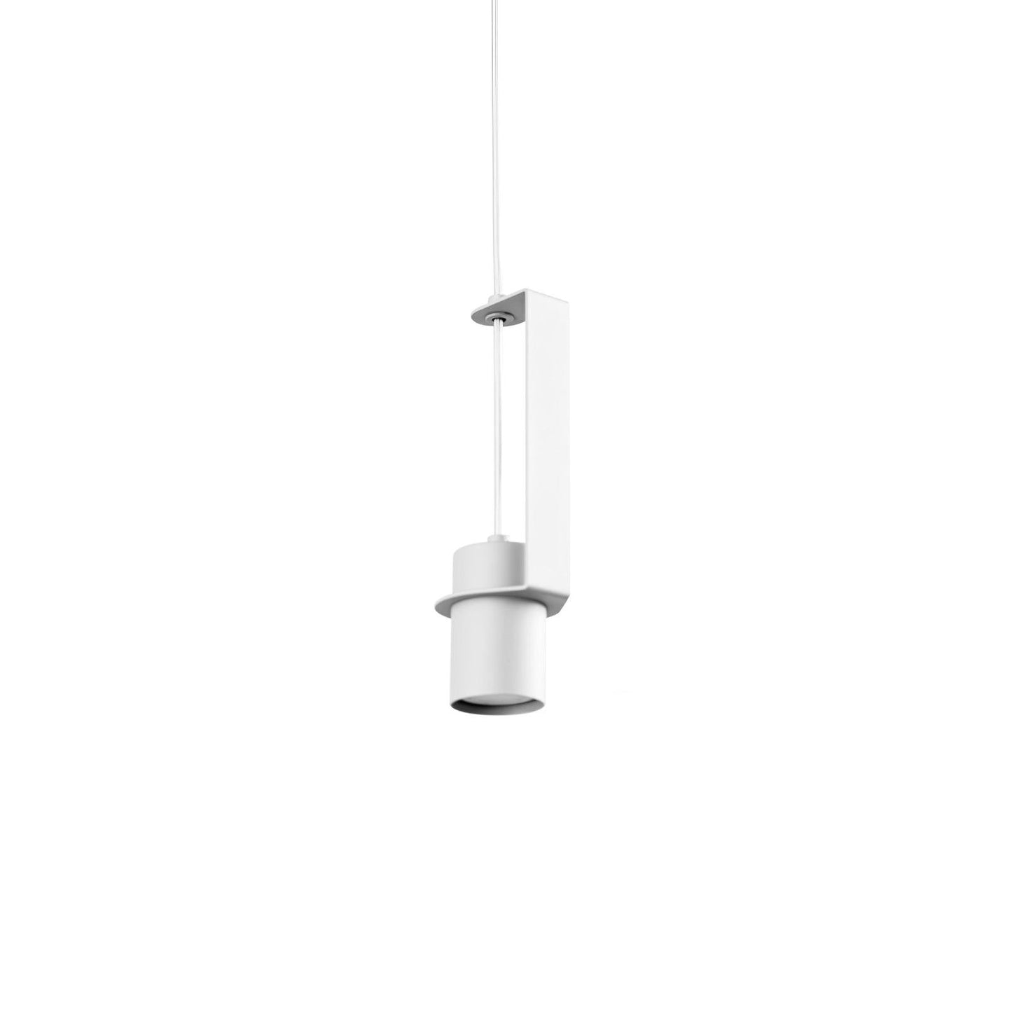 Spots Industriels Pendant Lamp Model B Dia 2.4″ x H 11.8″ / Dia 6cm x H 30cm / White Pendant light