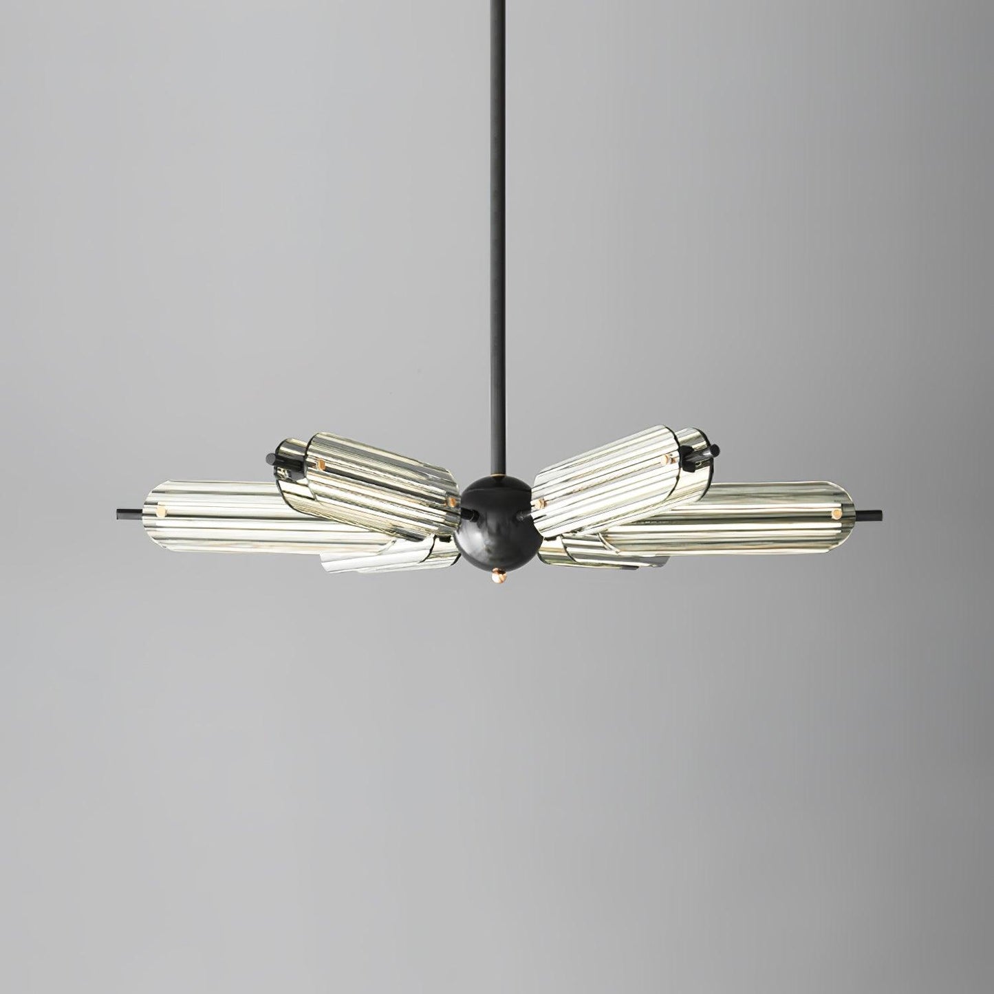 Sputnik Brass Chandelier Chandelier