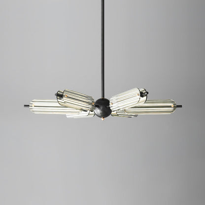 Sputnik Brass Chandelier Chandelier