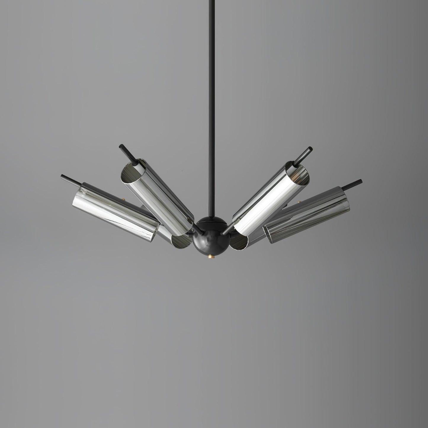 Sputnik Brass Chandelier Chandelier