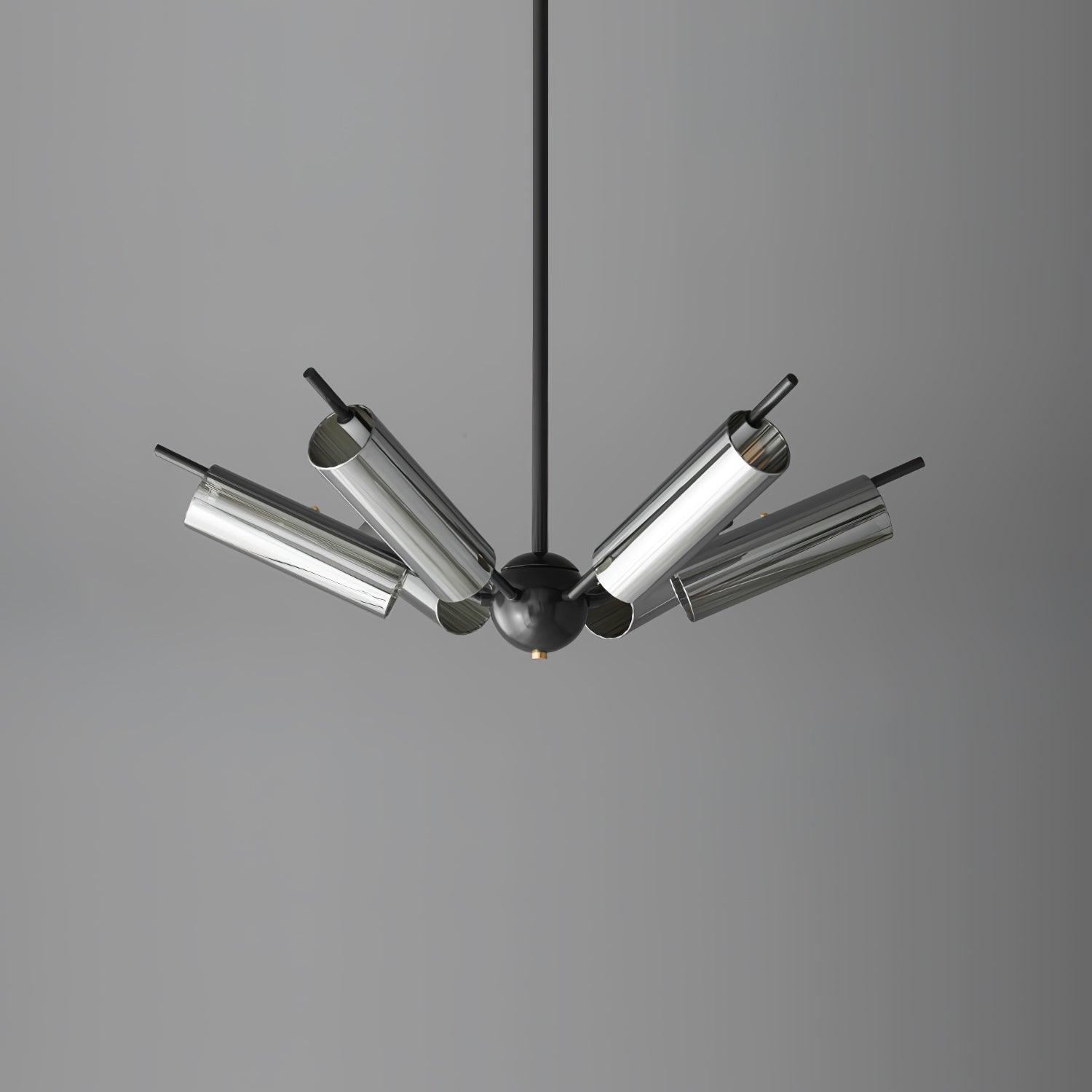 Sputnik Brass Chandelier Chandelier