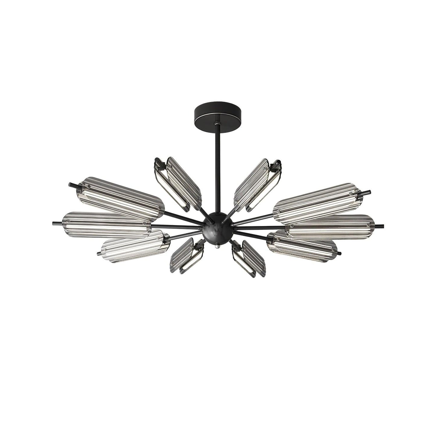 Sputnik Brass Chandelier Chandelier