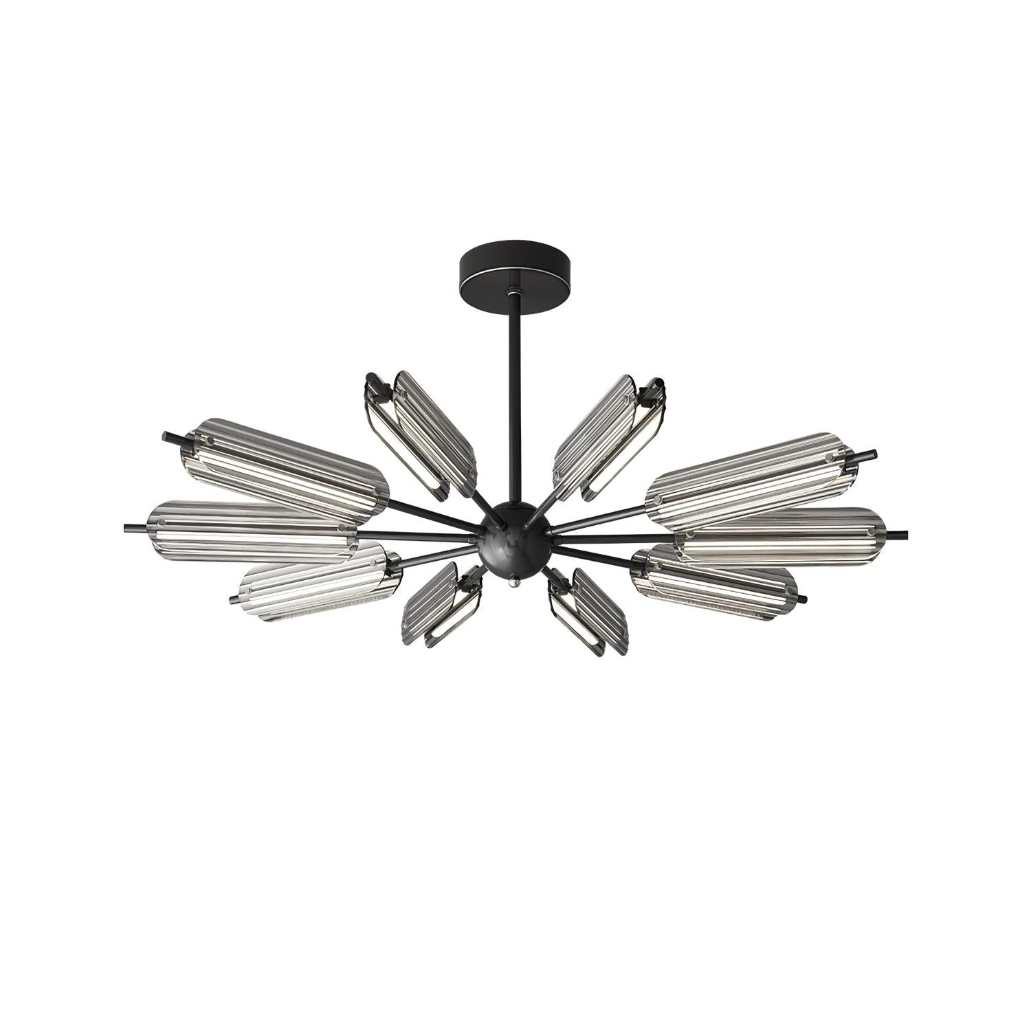 Sputnik Brass Chandelier Chandelier