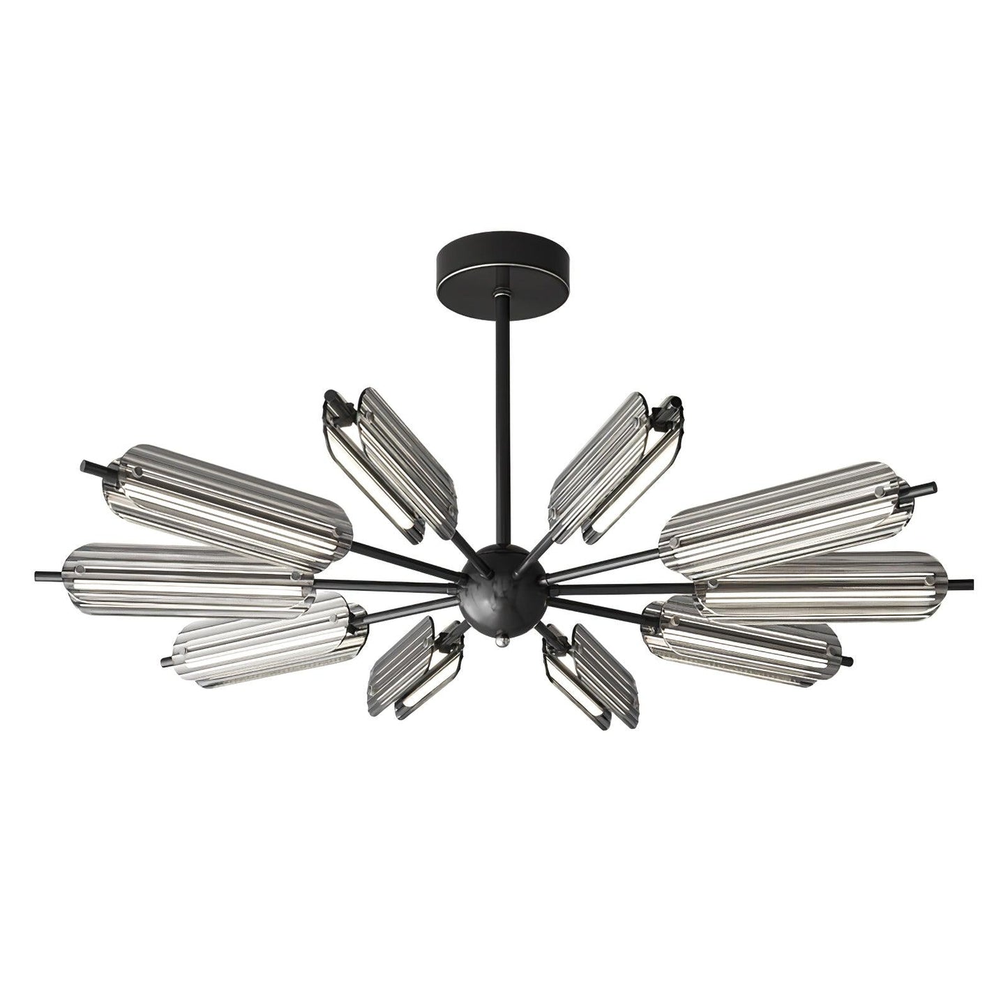 Sputnik Brass Chandelier Chandelier