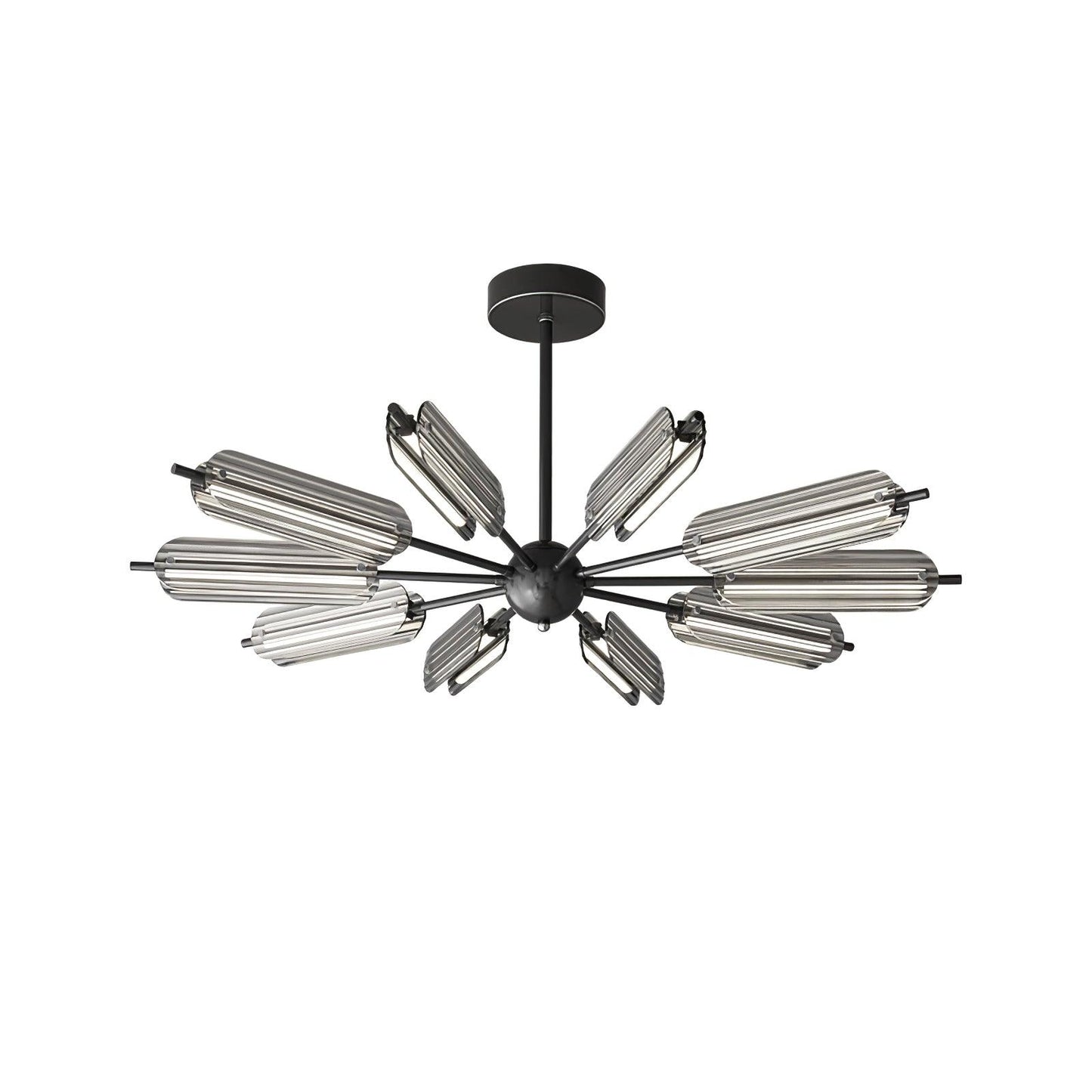 Sputnik Brass Chandelier Chandelier