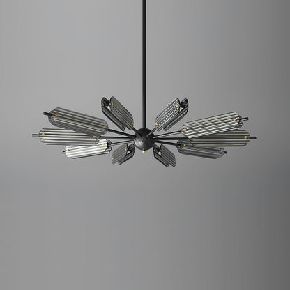Sputnik Brass Chandelier Chandelier
