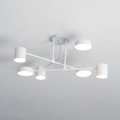 Sputnik Ceiling Light ? 22.4″ x H 9.8″ / Dia 57cm x H 25cm / White / Warm light Ceiling lamp