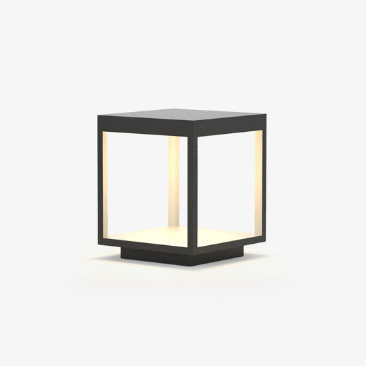 Square Frame Fence Post Garden Light Table lamp