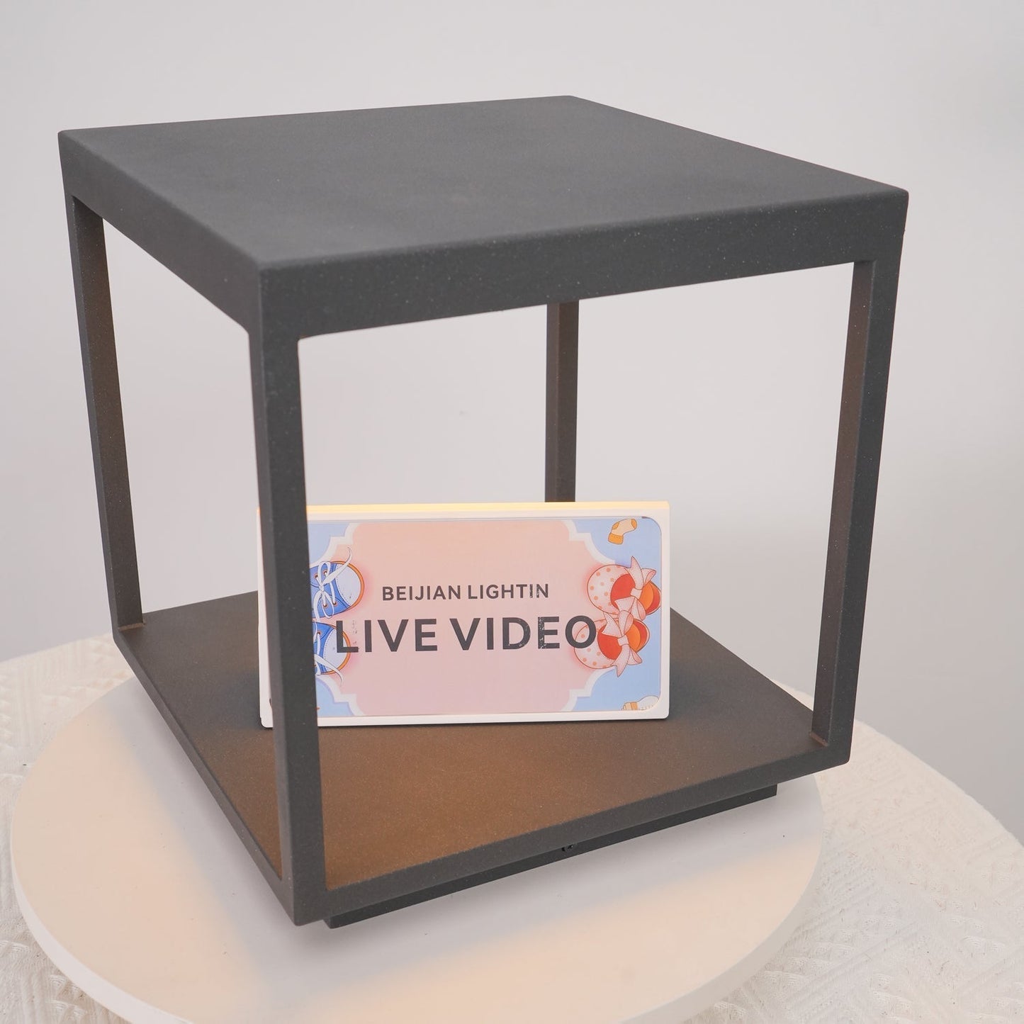 Square Frame Post Outdoor Light Table lamp
