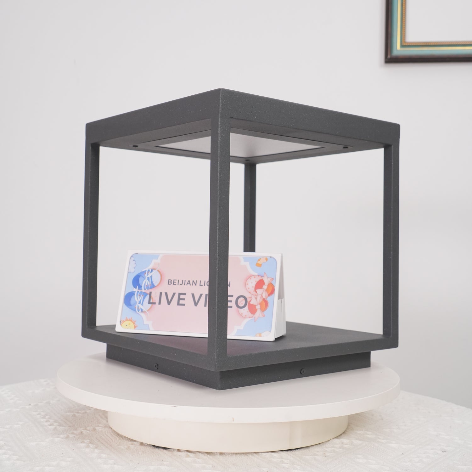 Square Frame Post Outdoor Light Table lamp