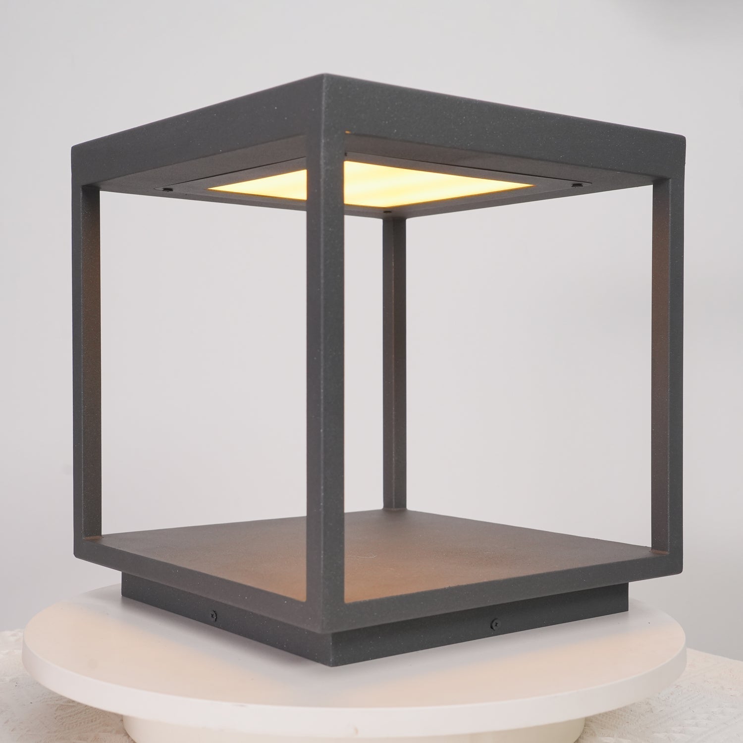 Square Frame Post Outdoor Light Table lamp
