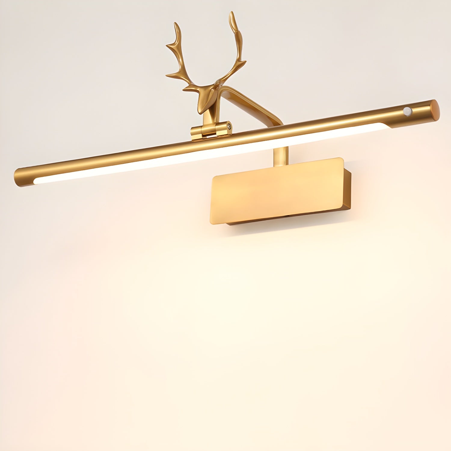 Stag Horn Wall Light Dia 15.7″ x H 8.7″ / Gold / Warm Light 1001 Wall lamp