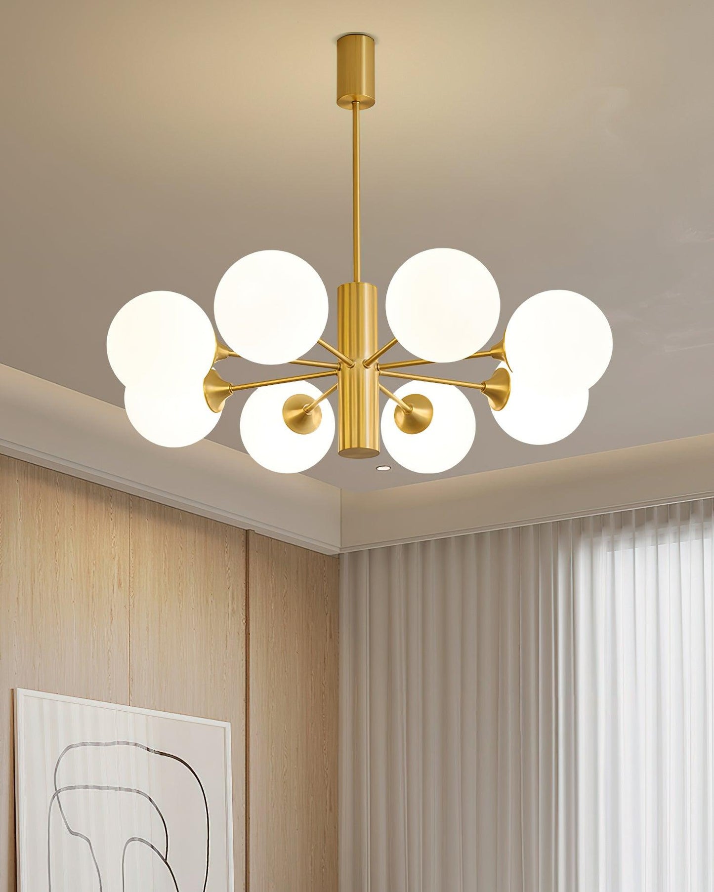 Stella Brass Chandelier Chandelier