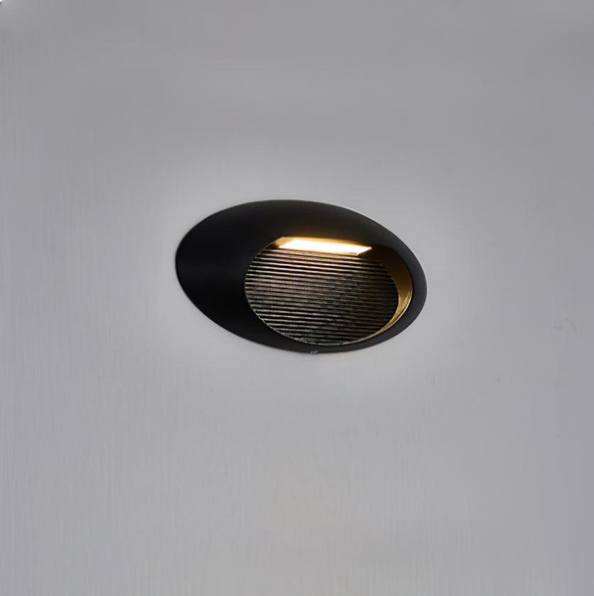 Step And Wall Light Set of 1 / Model C: ? 10.1″ x H 5″ / Dia 25.6cm x H 12.8cm / Warm Light Wall lamp