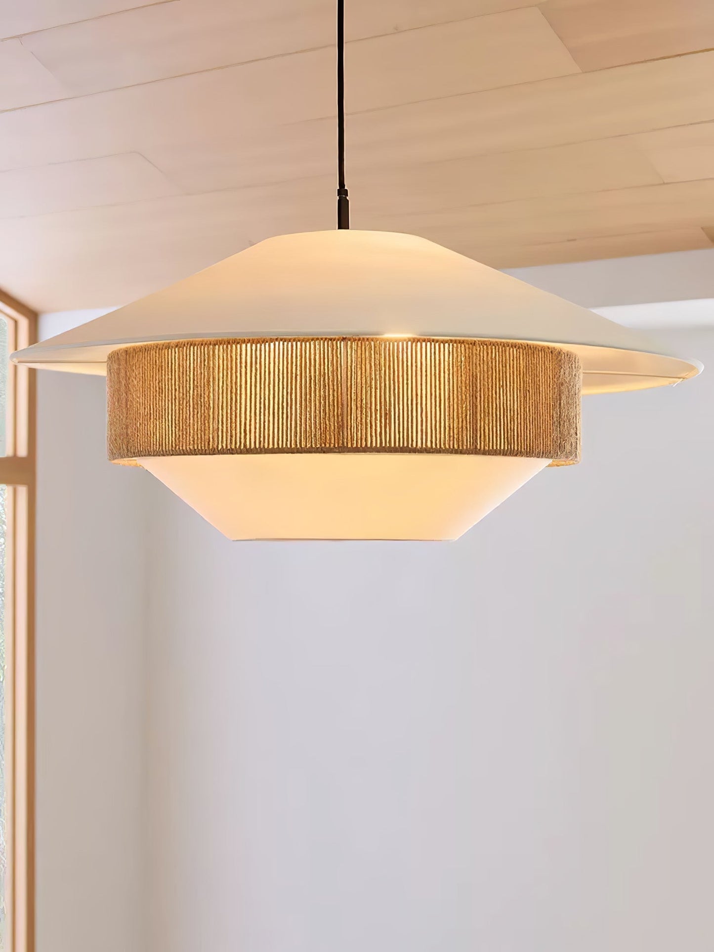 Stevie Woven Pendant Lamp Pendant light