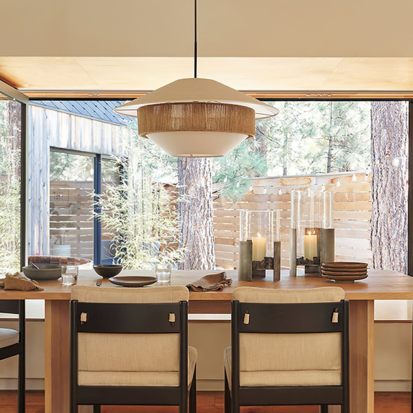 Stevie Woven Pendant Lamp Pendant light