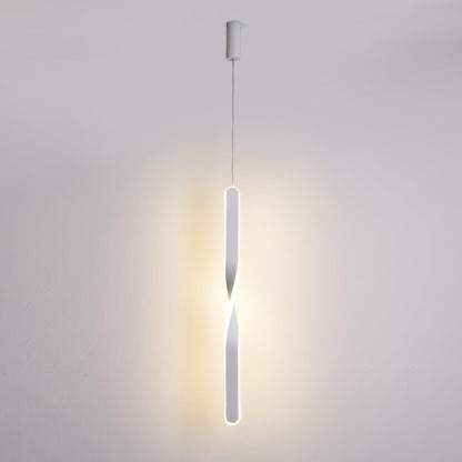 Stix Pendant Light Model B: ? 1.7″ x H 23.6″ / Dia 4.2cm x H 60cm / White / Warm Light Pendant light