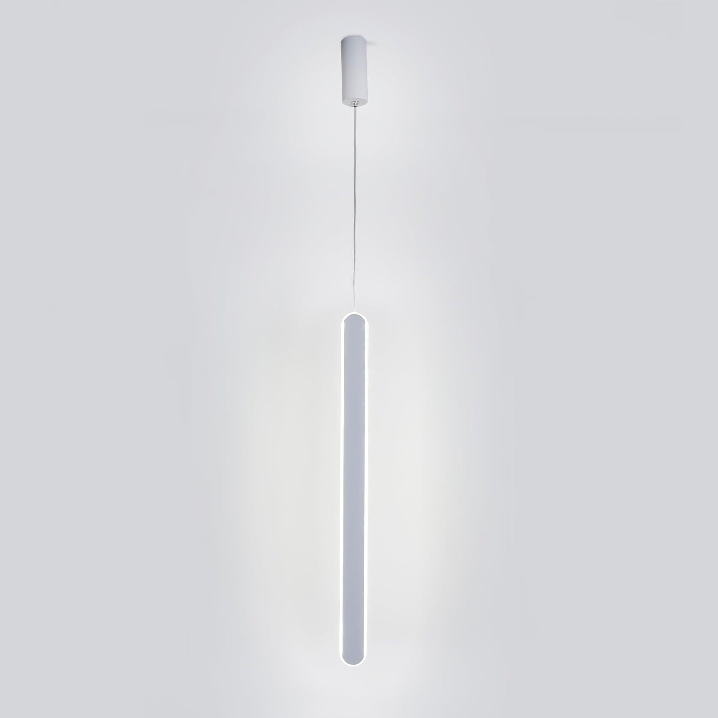 Stix Pendant Light Model A: ? 1.7″ x H 23.6″ / Dia 4.2cm x H 60cm / White / Warm Light Pendant light
