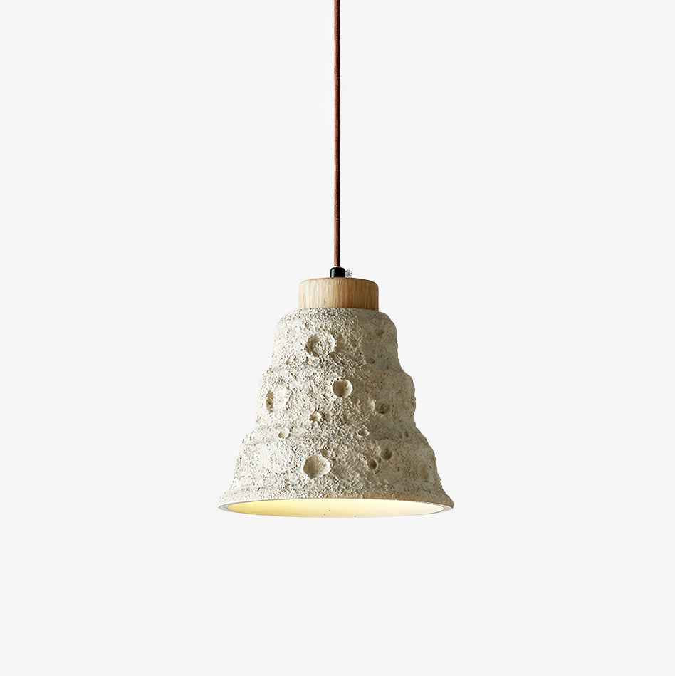 Stone Bell Pendant Light Dia 7.1″ x H 7.1″ / Cement Grey pendant Lamp
