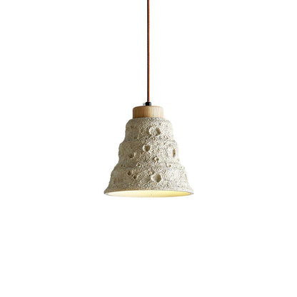 Stone Bell Pendant Light Dia 7.1″ x H 7.1″ / Cement Grey pendant Lamp