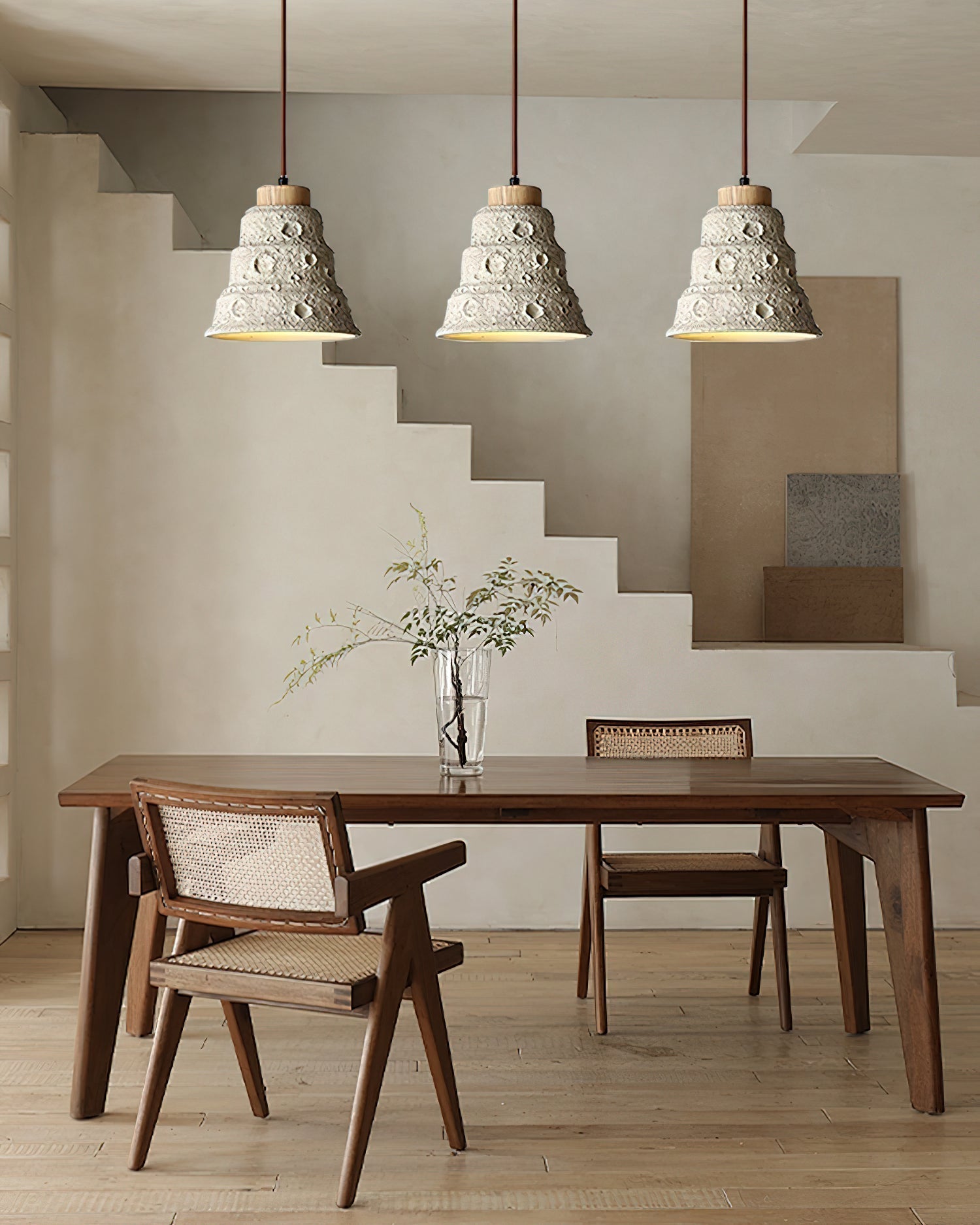 Stone Bell Pendant Light Dia 7.1″ x H 7.1″ / Cement Grey pendant Lamp