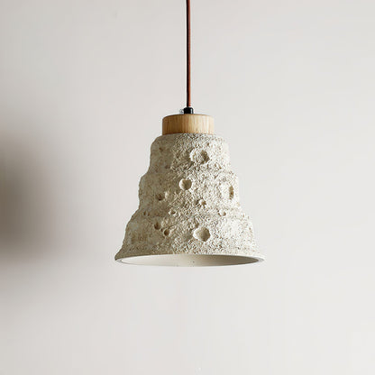 Stone Bell Pendant Light Dia 7.1″ x H 7.1″ / Cement Grey pendant Lamp