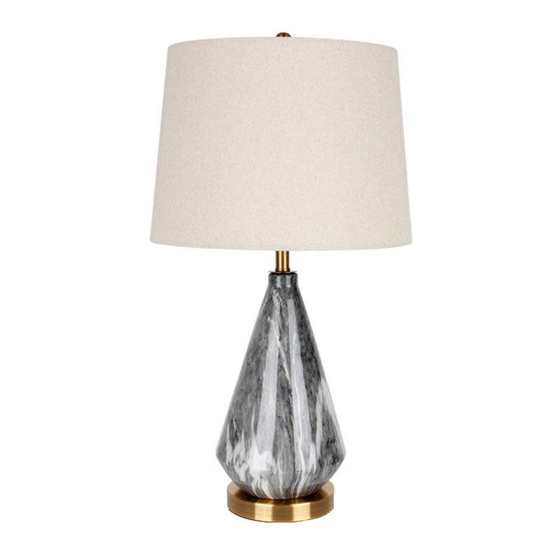 Marble Diamond Table Lamp Dia 13.8″ x H 24.8″ / Dia 35cm x H 63cm / Black / US plug Table lamp