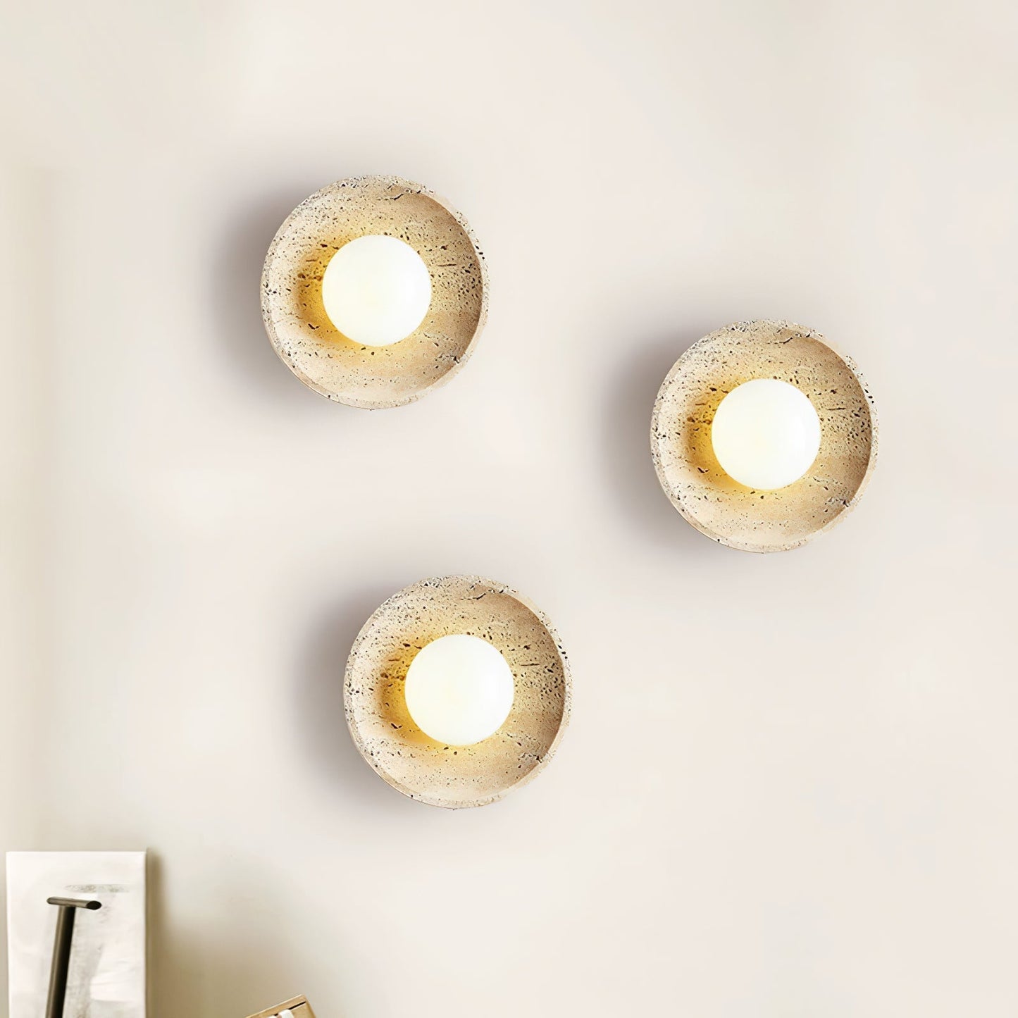 Stone Eclipse Plug-in Wall Light 1001 Wall lamp