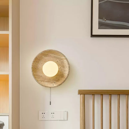 Stone Lunar Eclipse Wall Light Wall lamp