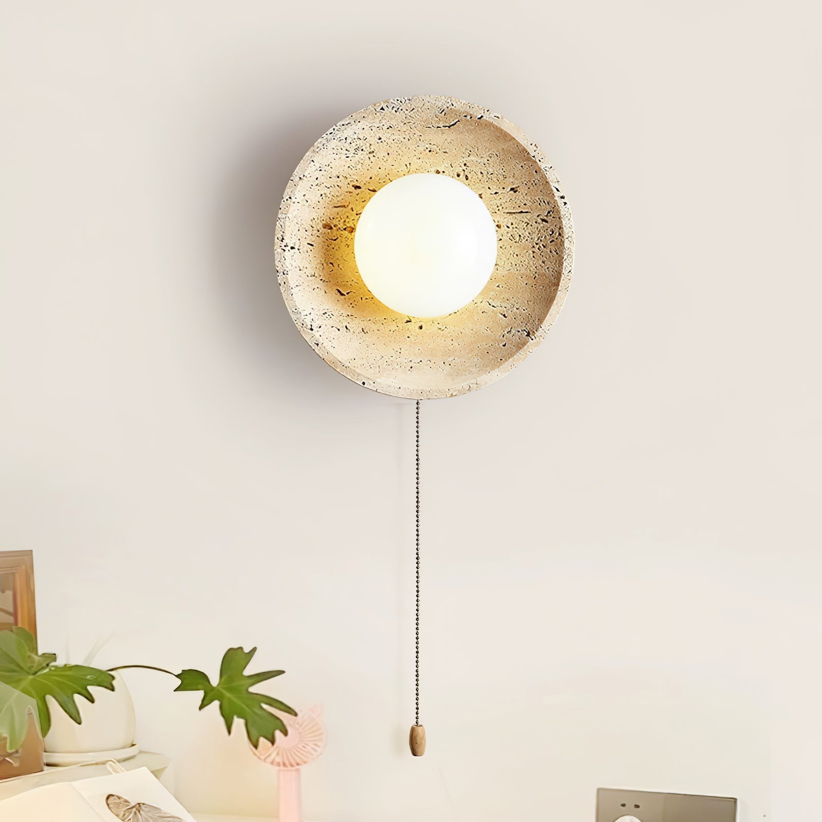 Stone Lunar Eclipse Wall Light Wall lamp