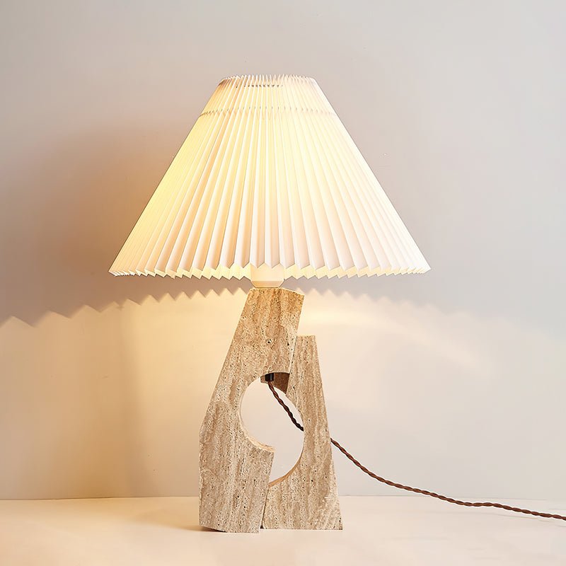 Stone Pillar Table Lamp Table lamp