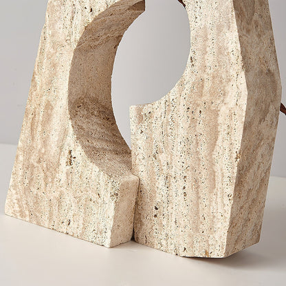 Stone Pillar Table Lamp Table lamp