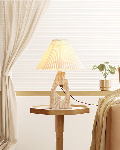 Stone Pillar Table Lamp Table lamp