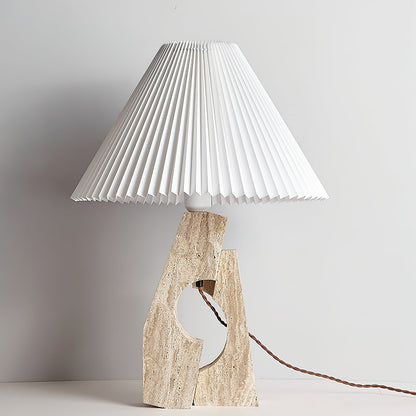 Stone Pillar Table Lamp Table lamp