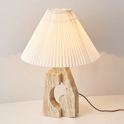 Stone Pillar Table Lamp Table lamp