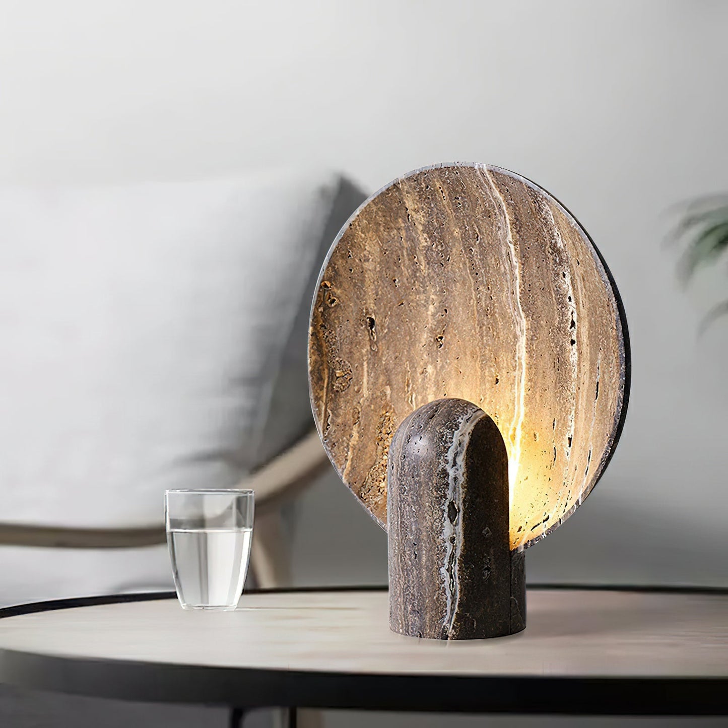 Eclipse Stone Table Lamp Table lamp