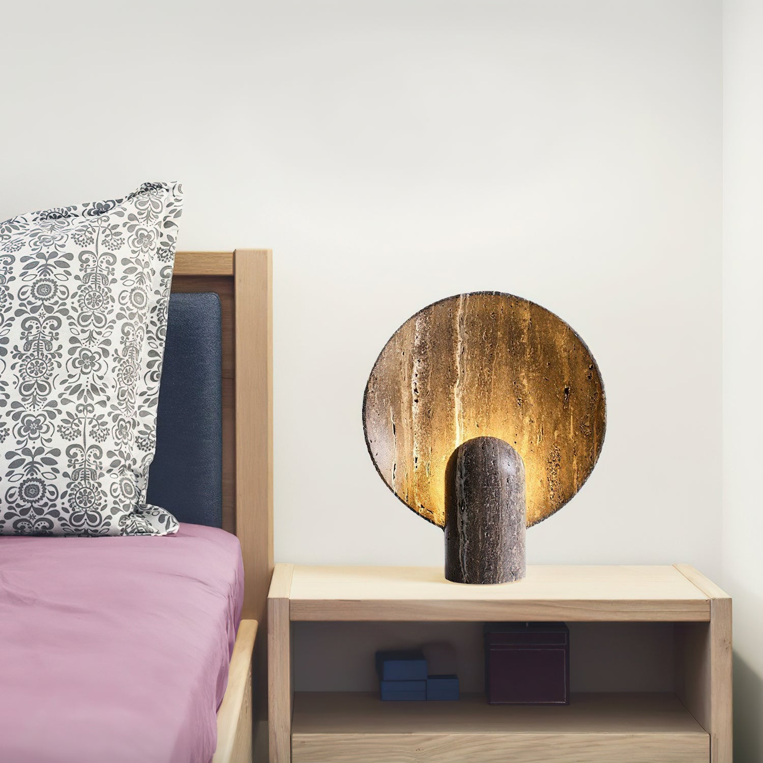 Eclipse Stone Table Lamp Table lamp