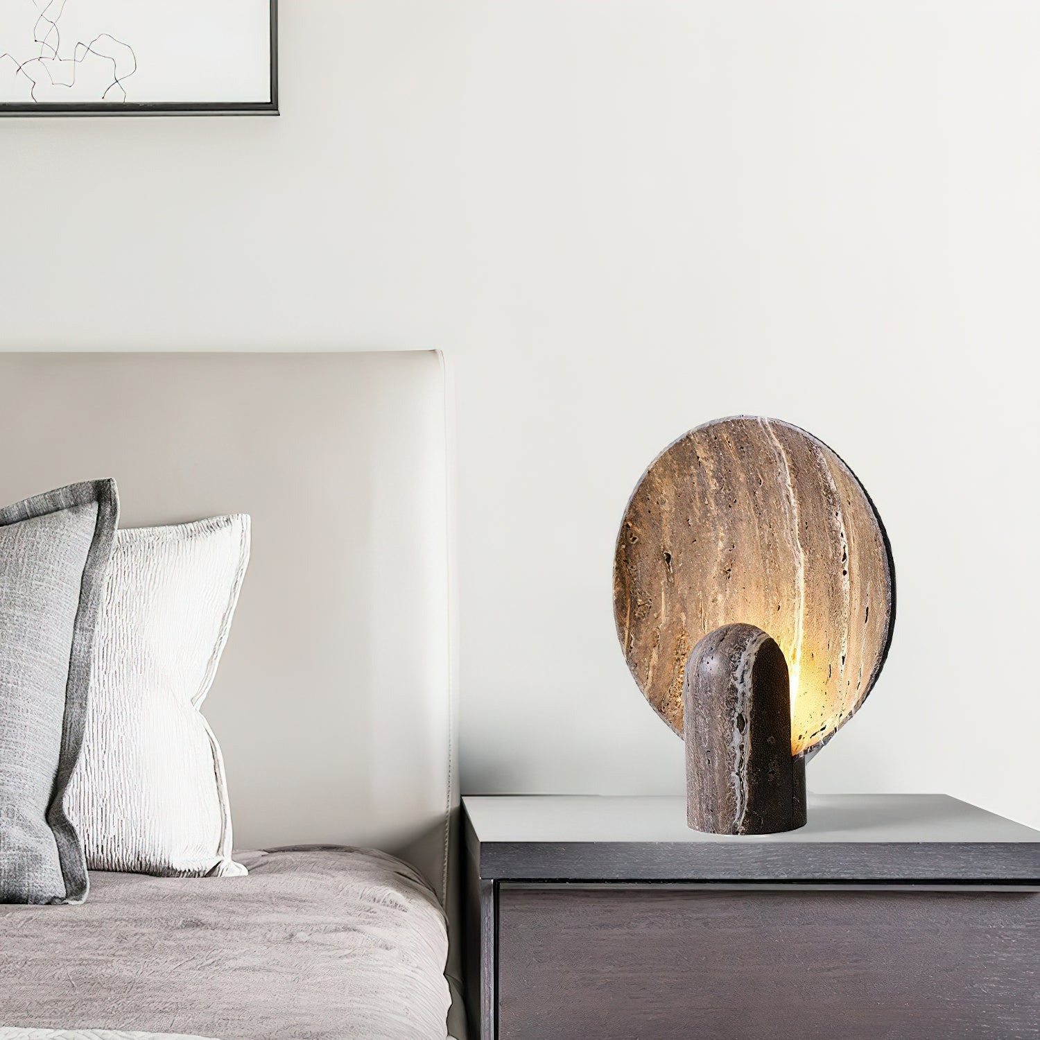 Eclipse Stone Table Lamp Table lamp