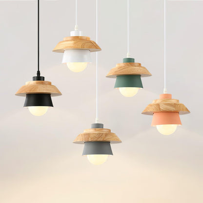 Stone Wood Pendant Lamp Pendant light
