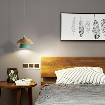 Stone Wood Pendant Lamp Pendant light