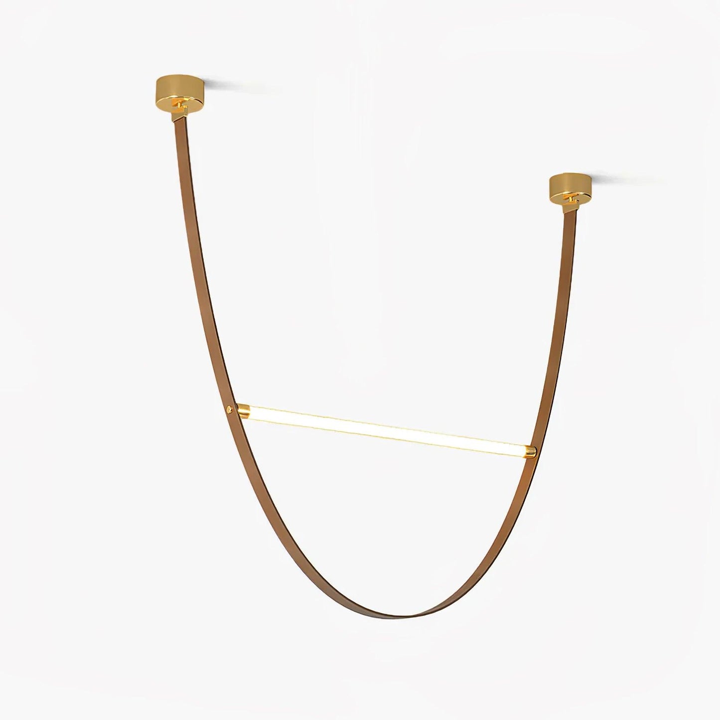 Straight Belt Pendant Lamp Chandelier