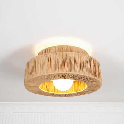 Straw Art Ceiling Lamp Ceiling lamp