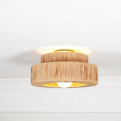 Straw Art Ceiling Lamp Ceiling lamp